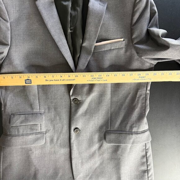 The Kooples Gray Wool Two-Button Blazer Men's Size 50 Double Vent - Picture 10 of 12
